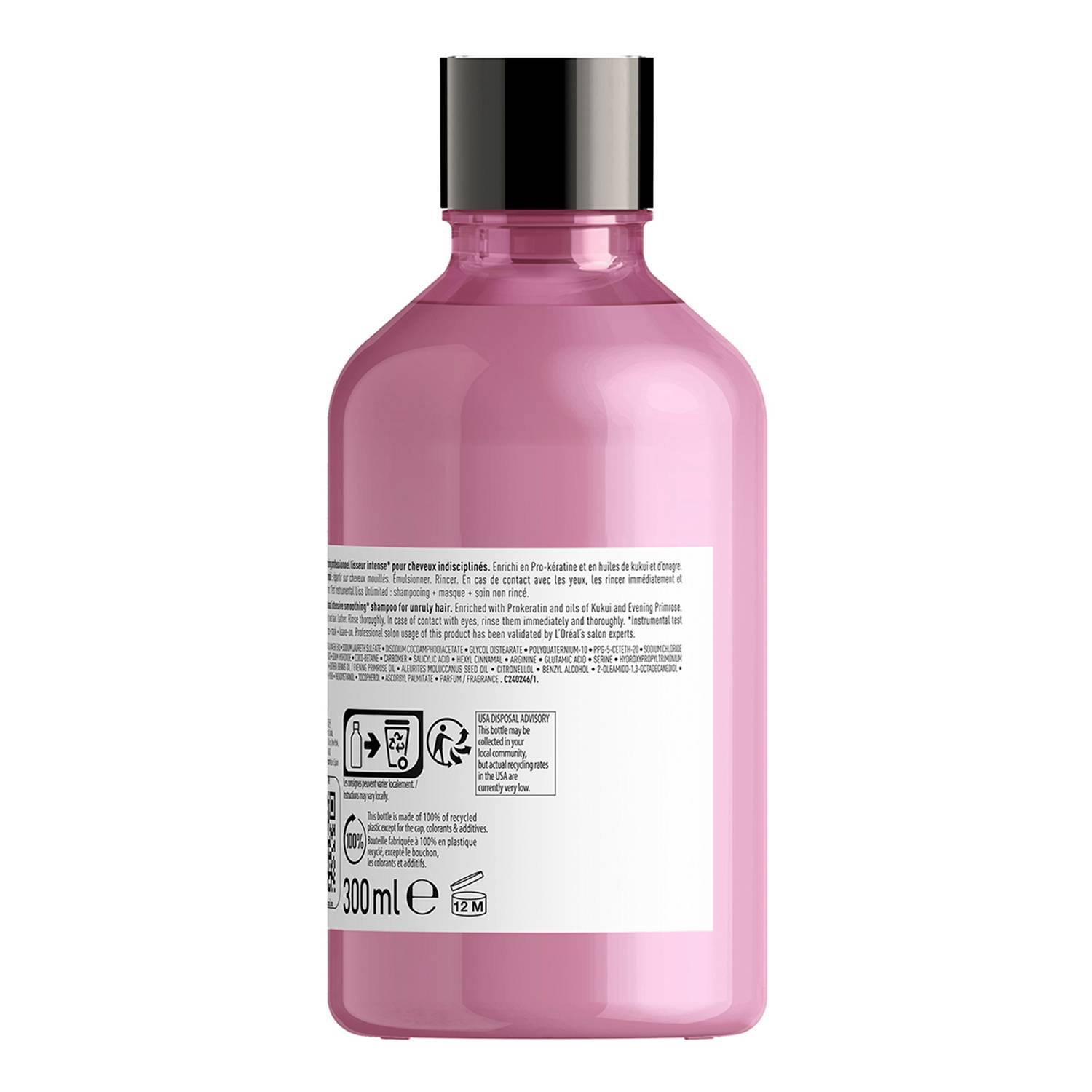 1. Shampoo Cabello Indisciplinado Liss Unlimited Serie Expert 300ml - Imagen 3