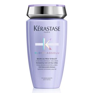1. Shampoo Bain Ultra Violet Blond Absolu 250 ml: Neutraliza tonalidades amarillas