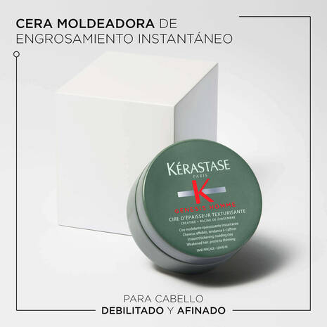 Cera Kerastase Genesis Hombre Voluminizadora y Texturizante 75ml - Imagen 3