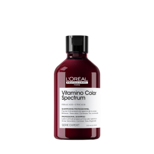 1. Shampoo para Proteger y Fijar el Color VITAMINO COLOR SPECTRUM L’Oreal Serie Expert 300ml