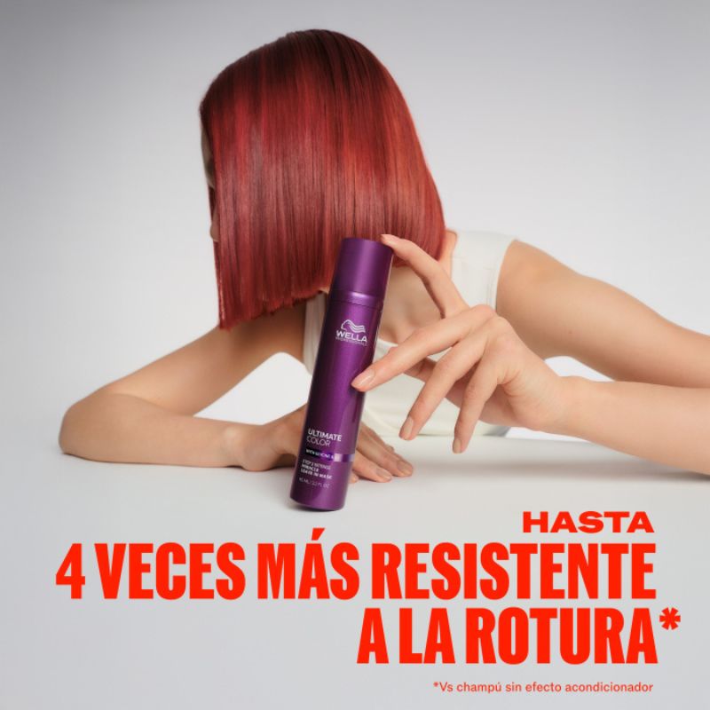 (Paso 2) Mascarilla Multifuncional sin Enjuague Wella Ultimate Color 95ml - Imagen 4