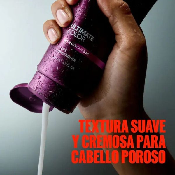 (Paso 2) Acondicionador para Protección y Cuidado del Color Wella Ultimate Color 200ml - Imagen 4